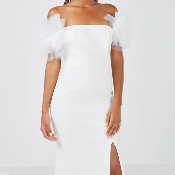 THEODORA OFF-THE-SHOULDER EVENING DRESS - Picture 6 of 11